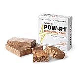 ration1 POW-R1® High Energy Bar – Die ultimative Powerbar – 1 Packung mit 4 Energieriegeln – Vegan & Laktosefrei! 20 Jahre haltbar!