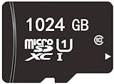 Micro-SDHC-Speicherkarte, 1 TB, 1024 GB, mit SD-Karten-Adapter