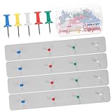 DIYEAH 1 Satz Filzplatte wandtuch wandverkleidung Botschaftsbrett Korkplatte für die Wand Pinnwand Dekorationen büro zubehör Klebestreifen für Pinnwände Zubehör für Korkplatten Eva Weiß
