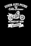 Echte Prinzen kommen mit dem Motorrad: 6x9 Motorbike | lined | ruled paper | notebook | notes