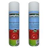 Campking Imprägnierspray für Zelte, 500 ml Sprühflasche, 2 Stück