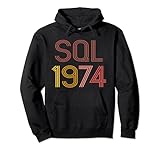 SQL 1974 50. Jahrestag DB Admin Analyst Ingenieur Retro Pullover Hoodie