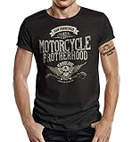 Biker T-Shirt Racer Design: Motorcycle Brotherhood L