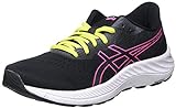 ASICS Damen Gel-Excite 8 Road Running Shoe, Black/Hot Pink, 39 EU