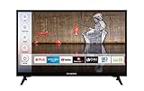 Techwood H24T52E 24 Zoll Fernseher (Smart TV inkl. Prime Video / Netflix / YouTube, HD ready, Works with Alexa, Triple-Tuner) [Modelljahr 2021]
