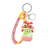 BUGUUYO Kleine Grüne Schlange Schlüsselanhänger Für Den Deckel Auto Medaillon Ornament Cartoon Schlange Anhänger Schlange Jahr Party Schlange Party Gefälligkeiten C