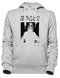 Luxogo Death Recreation Unisex Grau Jumper Kapuzenpullover Herren Damen Unisex Grey Hoodie Men's Women'