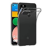 AICEK Hülle Compatible für Google Pixel 4A 5G Transparent Silikon Schutzhülle für Google Pixel 4A 5G Case Clear Durchsichtige TPU Bumper Google Pixel 4A 5G Handyhülle (6,2 Zoll)