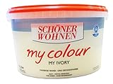 Schöner Wohnen - my colour Wandfarbe matt - 1544 My Ivory, 5 L