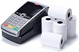 Kassenrolle, 57 x 40, für Kreditkarten-Terminal, aus Thermopapier, 20 Rollen pro Box