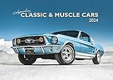 Legendary Classic & Muscle Cars - Kalender 2024 - Neumann-Verlag - Fotokalender - Wandkalender mit schicken Sportwagen und Platz für Eintragungen - 42 cm x 29,7 cm