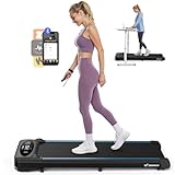 MERACH Walking Pad, 3 in 1 Laufband Für Zuhause, Laufband Schreibtisch für Zuhause und Büro, 1-6km/h Treadmill, 2.75PS mit Fernbedienung, 45dB Ultra Leise Walking laufbänder Pad, LED Anzeig