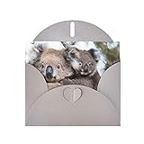Koala Bär Liebe Knopf Perle Papier Urlaub Grußkarten Geburtstag Karten Valentinstag Karten Neujahr Grußkarten