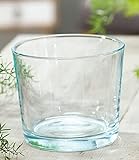 Hakbijl Glas-Übertopf ø 14 cm klar,1 Stück