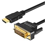 1 stücke HDMI-kompatibel zum DVI-Kabel männlich 24 + 1 DVI-D-Steckeradapter vergoldet 1080p für HDTV-DVD-Projektor PlayStation 4 PS4/3 TV-Box,3m