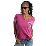 Yakuza Damen Equality Dye V-Neck T-Shirt, Cabaret, XXL