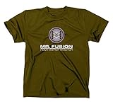 Mr Fusion T-Shirt Flux Kompensator Back to The Future Zurück in die Zukunft, XL, O
