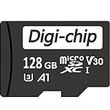 Digi-Chip 128GB Micro SD Speicherkarte für Kodak Step Touch, Kodak Smile Kameras Class 10 UHS-1