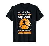 Herren Squash Ich Habe 2 Töchter Und Spiele Squash T-Shirt