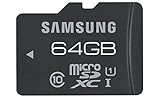 Samsung microSDXC Pro 64GB Class 10 Speicherkarte (MB-MGCGBEU)