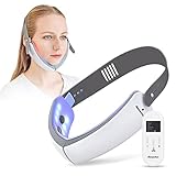 Aimanfun V-Face mit LCD-Fernbedienung, schlankmachender Gesichts-Hebegürtel, rot, Blu-ray, dünnes Doppelkinn und tragbares, intelligentes straffendes Gesichts-Schlankheitsinstrument
