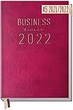 Chäff Business-Timer 2021/2022 A5 [Berry] Terminplaner, Wochenkalender 18 Monate: Jul 2021 - Dez 2022 | Terminkalender, Wochenplaner, Organizer | klimaneutral und nachhaltig
