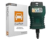Carport PRO-Modul CAN Diagnose Software für VW, Audi, Seat, Skoda ab Bj. 2005 mit original Interface CP-Compact