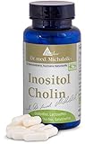 Inositol Cholin - 750 mg natürliches Inositol & 750mg Cholin Bitartrat - nach Dr. med. Michalzik - ohne Zusatzstoffe - von Biotikon®, 100 rein pflanzliche vegane Kapseln