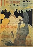 Leinwandbild Poster Moulin Rouge La Goulue – Henri de Toulouse – Lautrec 60 x 90 cm, ung