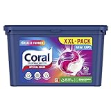 Coral Waschmittel Caps Optimal Color XXL Allin1 Colorwaschmittel für 50 WL 1 Stück