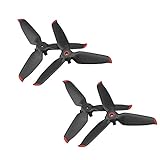 DERAY | 5328S Propeller für DJI FPV Drohne, FPV Combo für FOV Racing Drohne, Fly more set | Quick Release Propeller | 4 Stück / 2 Paar