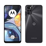 Motorola Moto g22 Smartphone (6,5“-HD+-Display, 50-MP-Kamera, 4 GB/64 GB, 5000 mAh, Android 12), Cosmic Black, KFZ-Adapter [Exklusiv bei Amazon]