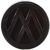 Volkswagen 701853601A01C Zeichen Heckklappe Emblem Logo, schwarz