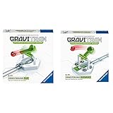 GraviTrax Ravensburger Erweiterung Flip - Ideales Zubehör für spektakuläre Kugelbahnen & GraviTrax Erweiterung Katapult - Ideales Zubehör für spektakuläre Kugelbahnen, für Kinder ab 8 Jahren