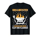 Herren Barbecue und Grill Spruch Design für Grillmeister im Garten T-Shirt