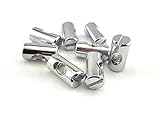 16x Quermutterbolzen M6 10x20 Möbel-Zylindermutter Kreuz Düb