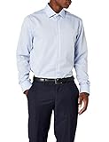 Seidensticker Herren Kent Shaped Fit Business Hemd, Blau (Hellblau 15), 40