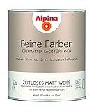 Alpina Feine Farben Lack Zeitloses Matt-Weiss 750