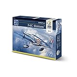 Arma Hobby Assembly model kit made from plastic F-6C Mustang Expert Set (70040) in scale 1/72