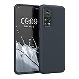 kwmobile Hülle kompatibel mit Xiaomi Mi 10T / Mi 10T Pro Hülle - weiches TPU Silikon Case - Cover geeignet für kabelloses Laden - Heidelbeerb