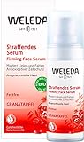 WELEDA Bio Granatapfel Straffendes Serum, Naturkosmetik Pflegekonzentrat für Zellerneuerung und gegen Falten, spendet Feuchtigkeit gegen trockene Haut im Gesicht (1 x 30 ml)