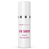 BB Shine Enzympeeling 50ml - Enzyme Peeling fürs Gesicht, für unreine Haut sanfte Reinigung ebenmäßiges Hautbild vor dem Microneedling
