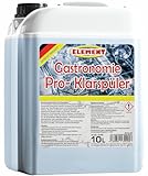 Klarspüler für gewerbliche Spülmaschinen flüssig 10 Liter Maschinenspülmittel Profi für gewerbliche Spülmaschinen Geschirrspülmittel Maschinenklarspü