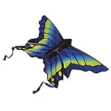 Shanrya Tierdrachen, Hochelastischer Fiberglasstab 133 X 70 cm, Schmetterlingsdrachen für Picknick