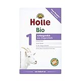 Holle - Bio-Anfangsmilch 1 aus Ziegenmilch - 0,4 kg - 6er Pack