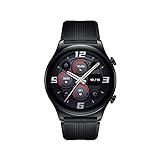 HONOR Watch GS 3, SmartWatch mit 1,43' AMOLED Touchscreen, Fitness Watch mit Herzfrequenzmesser, Schlaf- und Blutsauerstoff-Überwachung für Android, GPS, 14 Tage Akkulaufzeit, Midnight Black