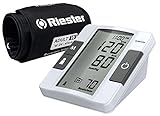 Riester Ri-Champion smartPRO. Blood Pressure Monitor. (BP Monitor) Wide Cuff Included 24-43cm. Home and Clinical Use. With Irregular Heart Beat Detection (AFib) and Average Measurement Function, weiß