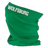 Roughtex Multifunktionstuch Bedruckt alle Spielorte Fußball Bundesliga und Vereine 2. Liga Wolfsburg