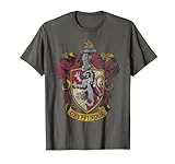 Harry Potter Distressed Gryffindor Crest T-Shirt