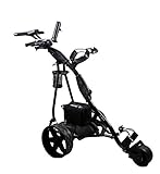 Zerimar Airel Golf Cart Elektrisch | Golfwagen Trolley Klappbar | Golftrolley 3 Rad | Golftrolley Elektro Lithiumbatterie